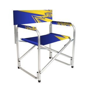Directors Chair, Aluminium, Back Rest, Arm Rest, Seat